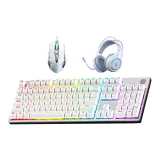 화이트 [오디오 버전] + HP 키보드 + HP 헤드셋