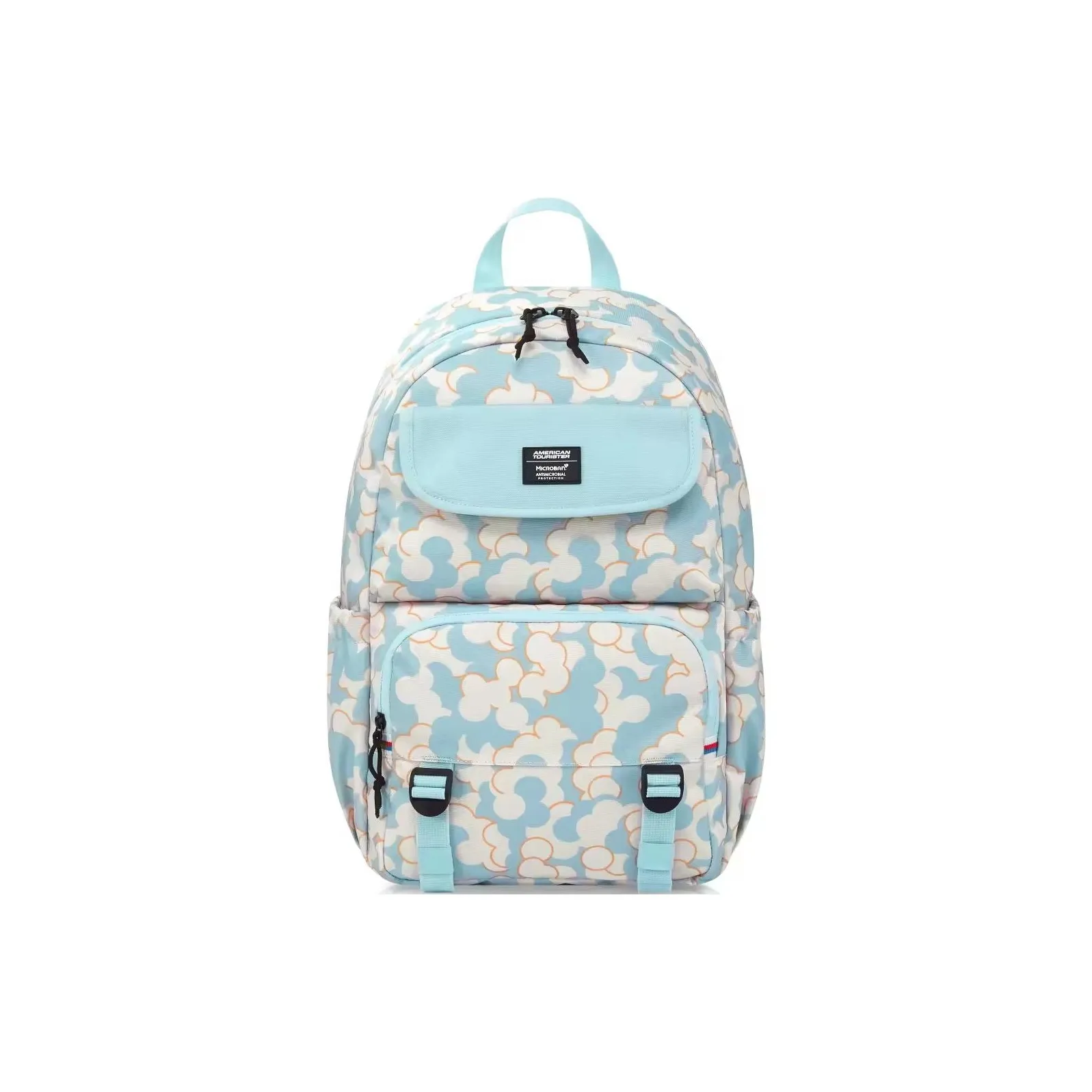 AMERICAN TOURISTER Ткань Рюкзак Детский Синий С принтом