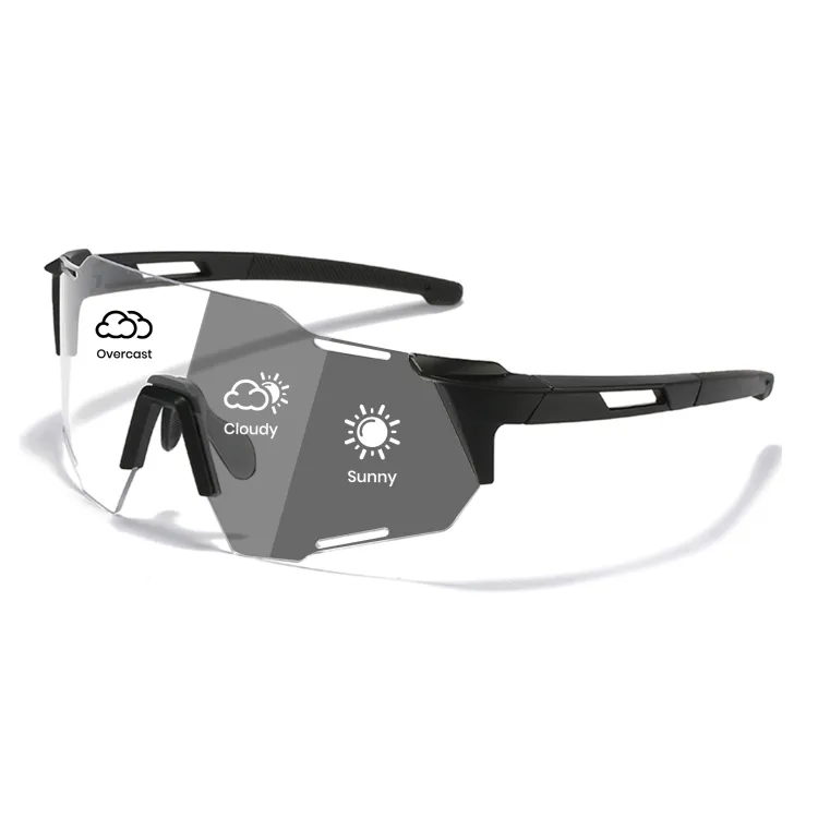 Stunning Alloy Embellished Matte Black Sunglasses
