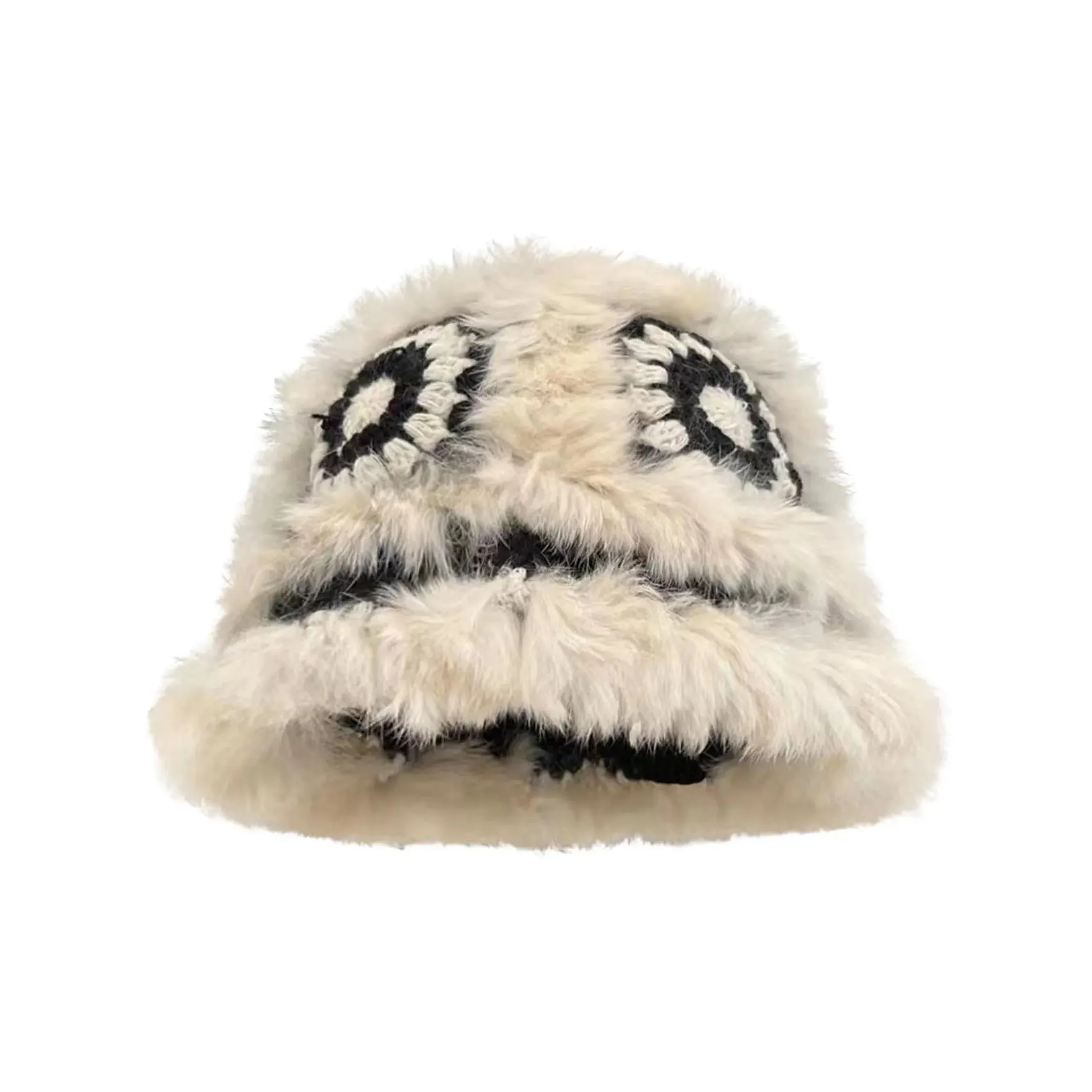 TUCANO Rabbit Fur And Wool Blend Beanies Unisex