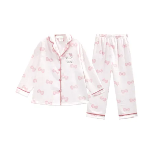 GUKOO Hello Kitty Light Mist Розовый Женские Пижамные Комплекты