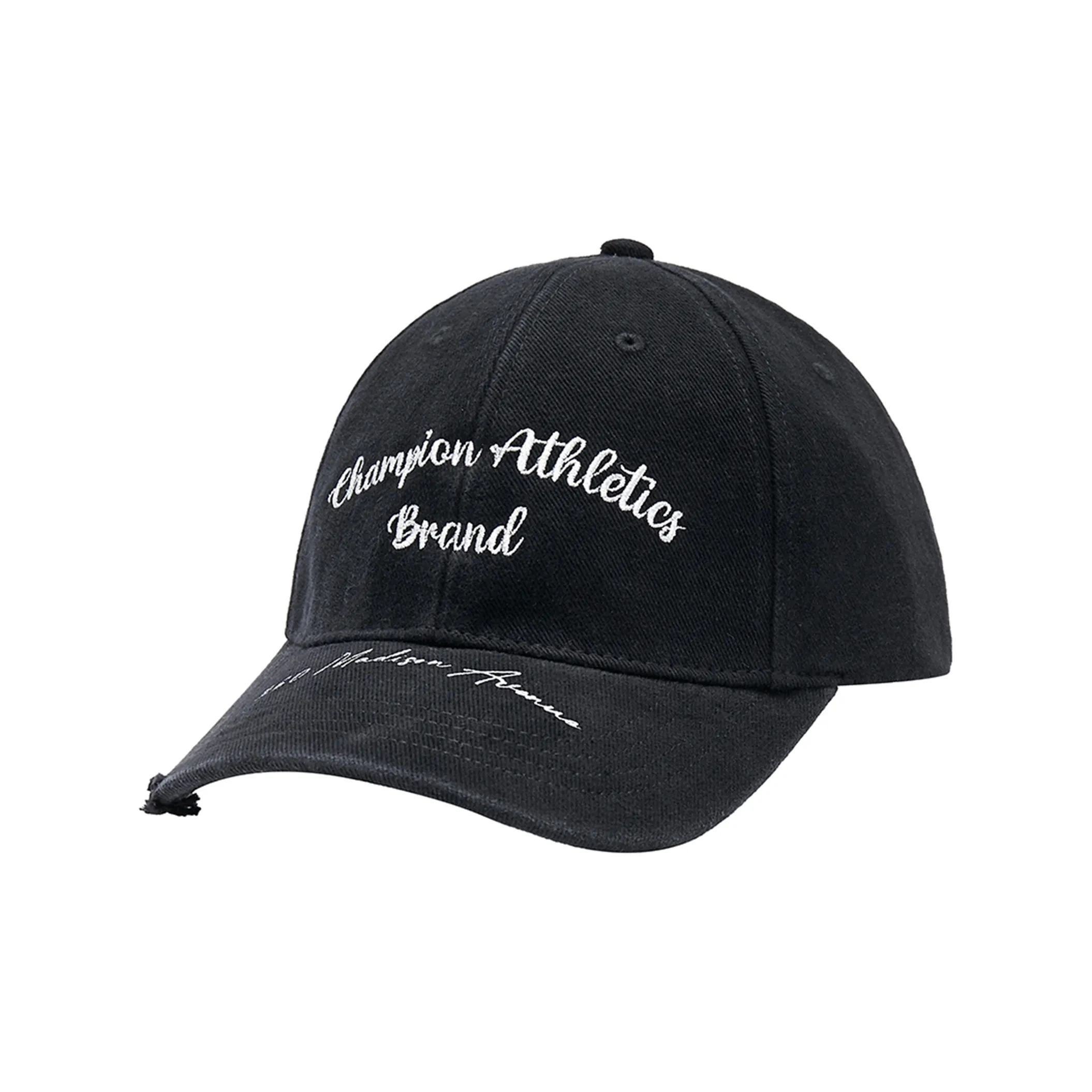 Champion Хлопок Кепки Унисекс Черный Дымчато-Серый Вымытый Синий Деним Цвет