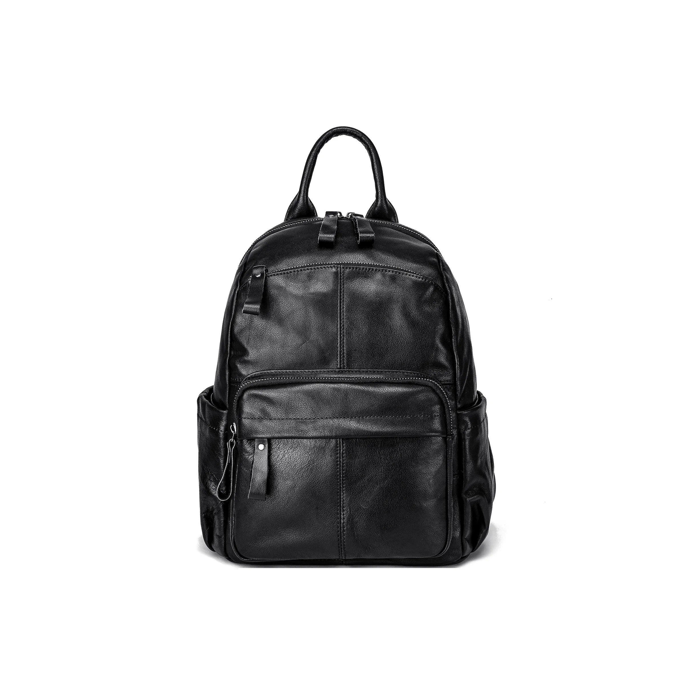 Ace Paul Рюкзак из крупнозернистой текстуры коровьей кожи унисекс черный