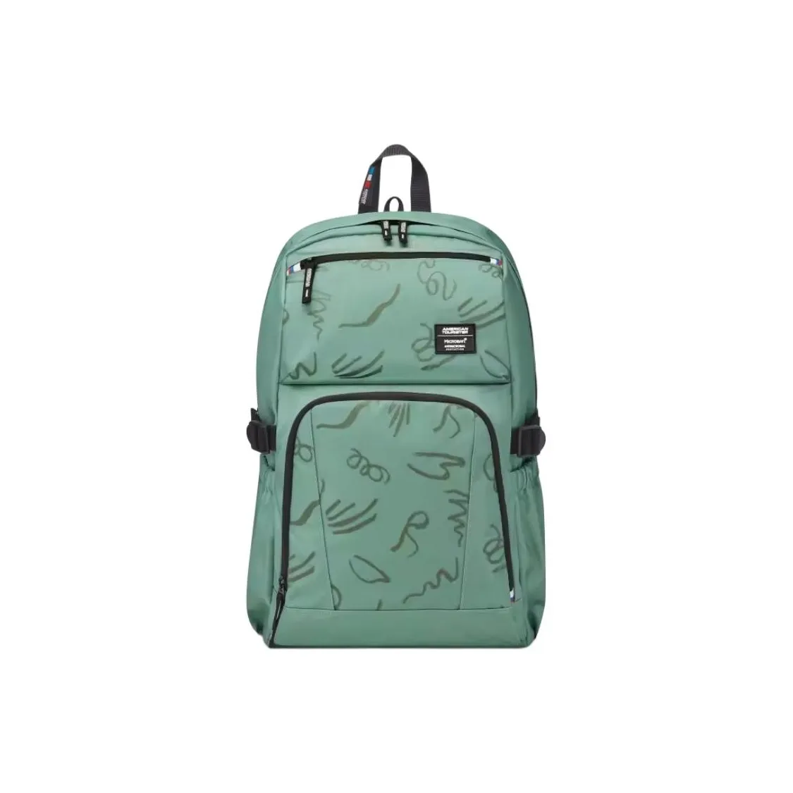 AMERICAN TOURISTER Ткань Рюкзак Унисекс Озерный зеленый