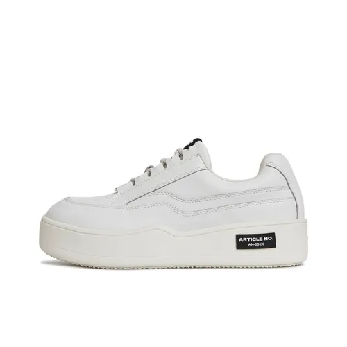 ARTICLE NO. Кроссовки для скейтбординга Low Top Кокосовый Молочный Белый Унисекс