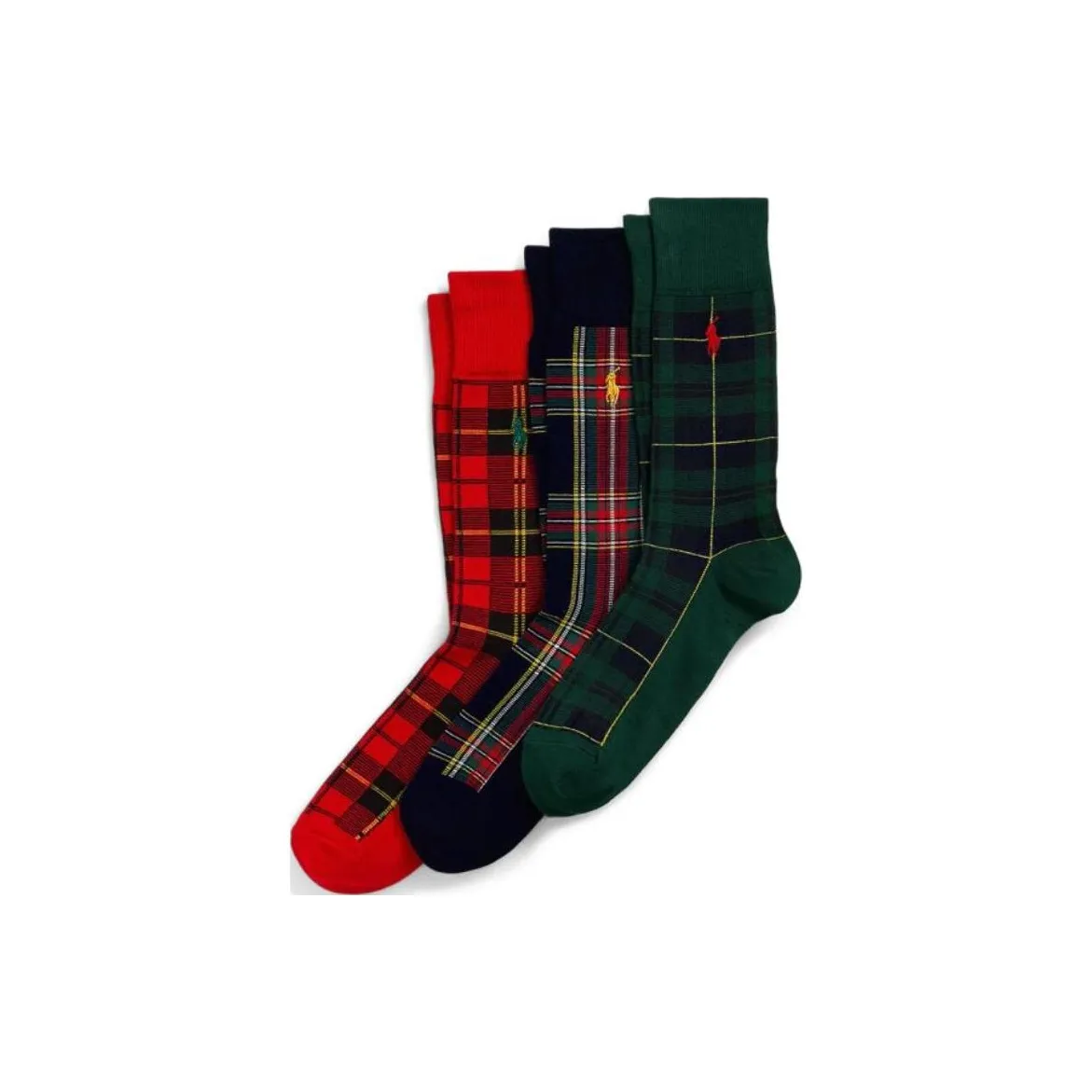 Polo Ralph Lauren Mid Calf Socks Men's 3 Pack