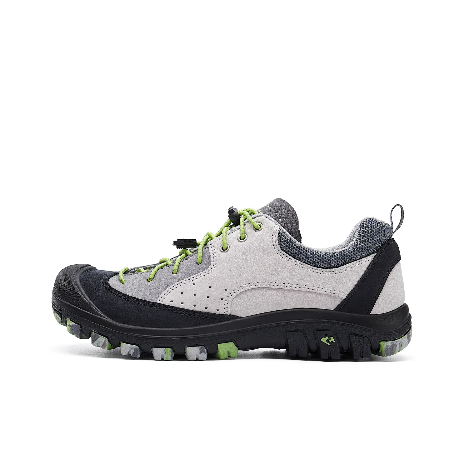 SLEADER Earth Series Abrasion Resistant Waterproof Slip Resistant Low Top Outdoor Shoes Men's Space Gray
