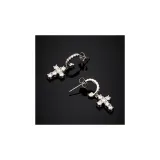 실버 Tassel 스터드 귀걸이 J19AWC05