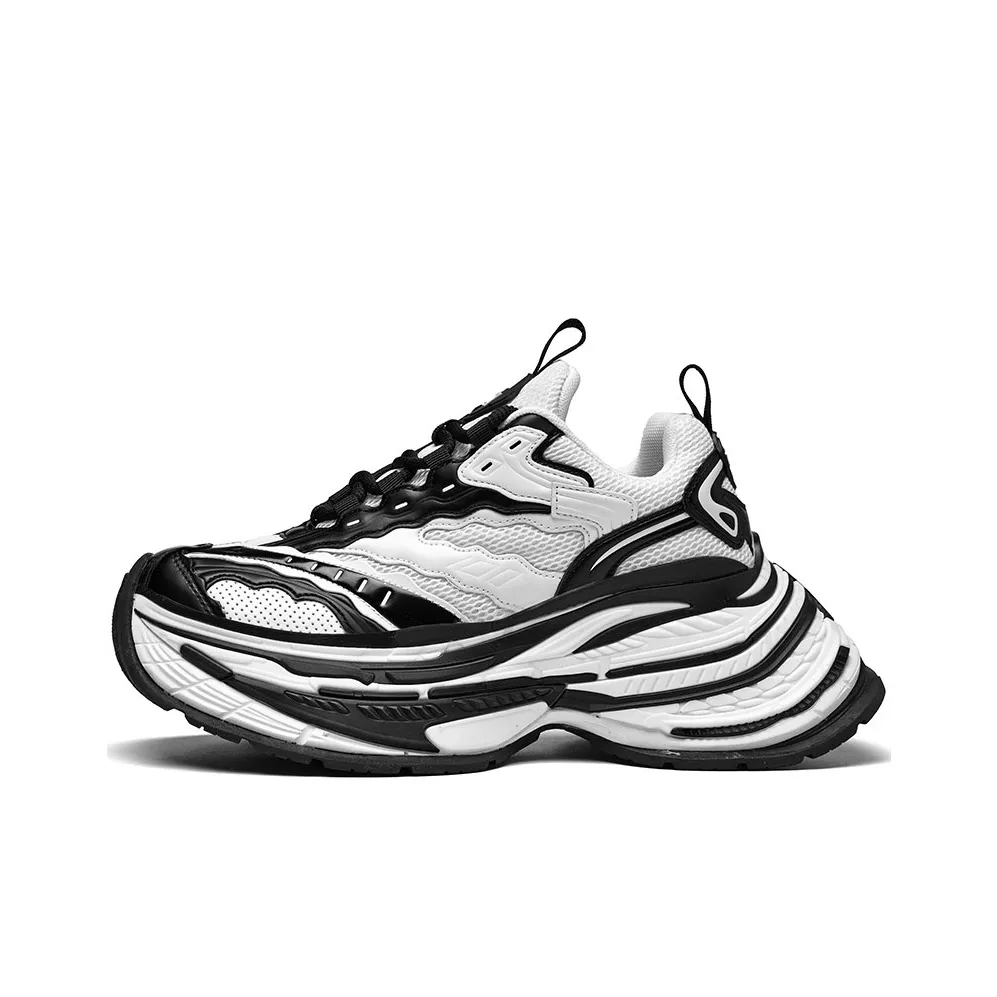 ORD Slip-resistant Abrasion-resistant Breathable Увеличивающий высоту Низкий топ Кроссовки с подошвой Унисекс