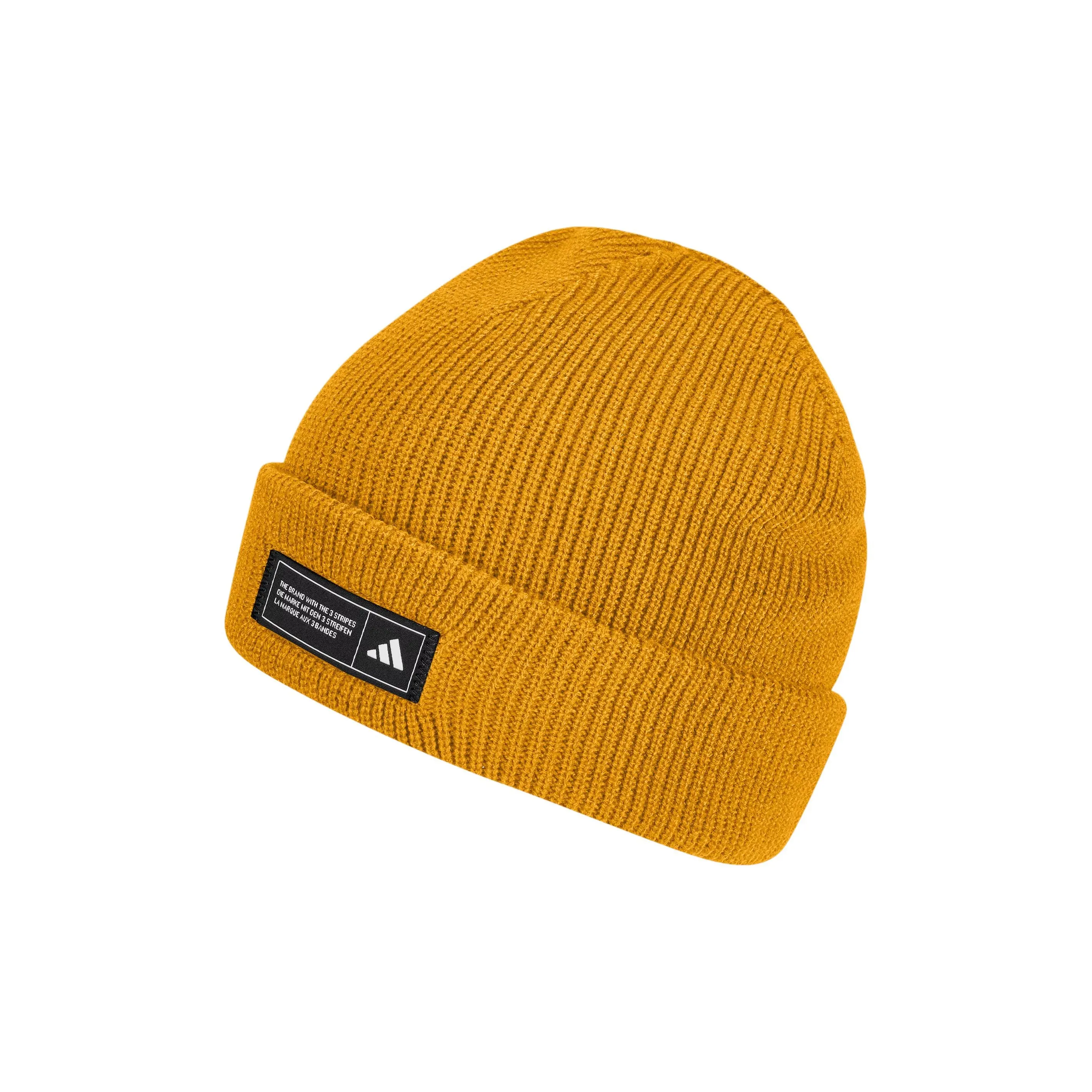 Adidas Акриловые шапки-бини унисекс желтые