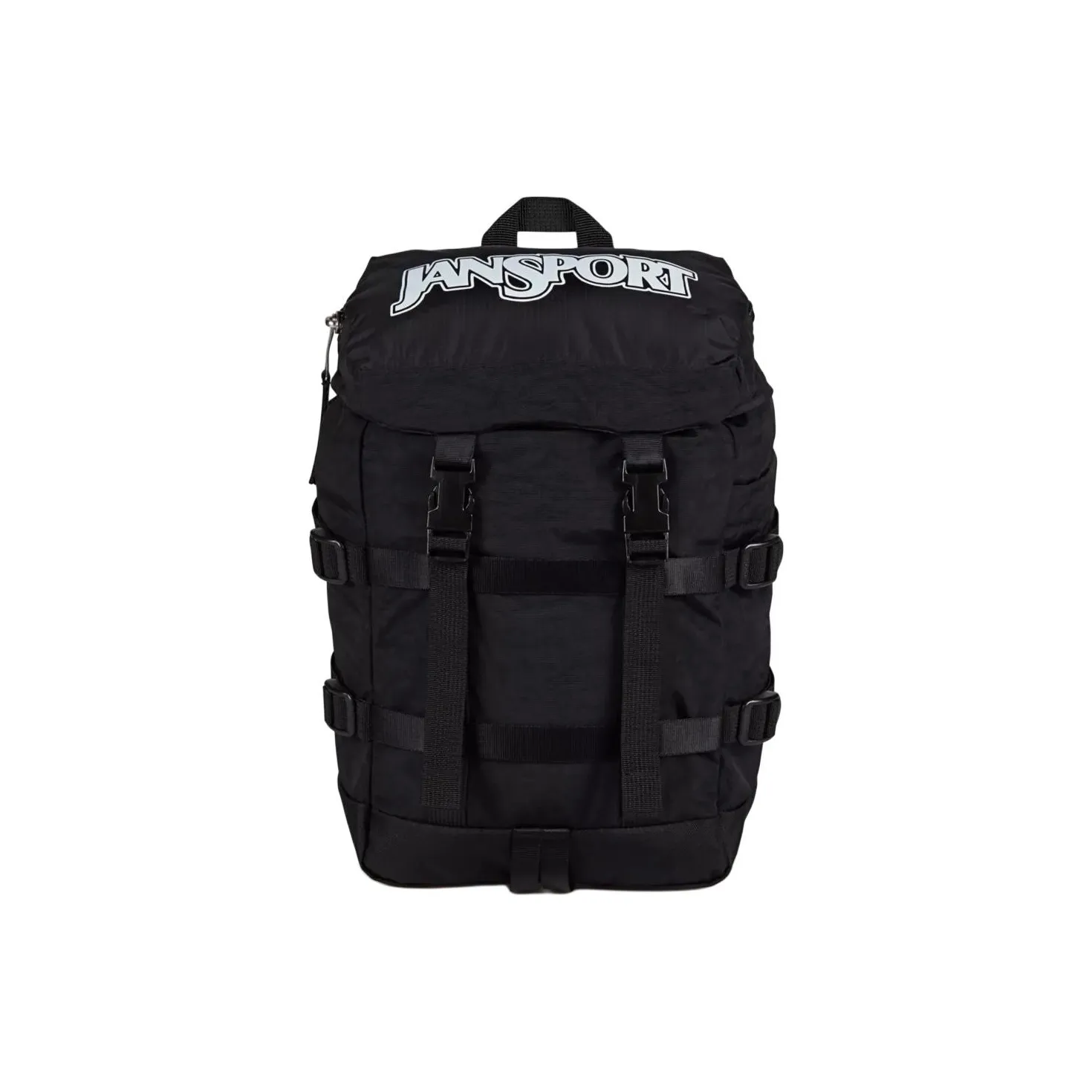JanSport Recycled Nylon Backpack Mini Unisex Black