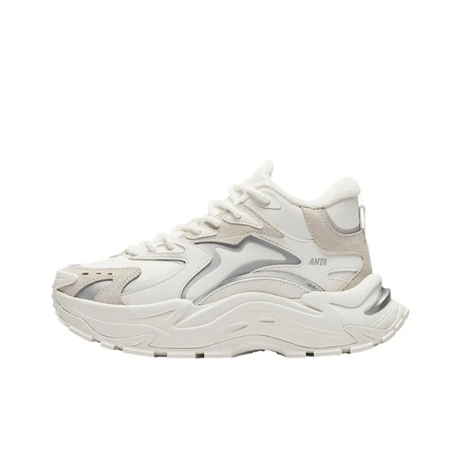 ANTA Raw Candy Нижняя юбка Резистентная Термический MID Топ Повседневный Женская Белый Бежевый Серый