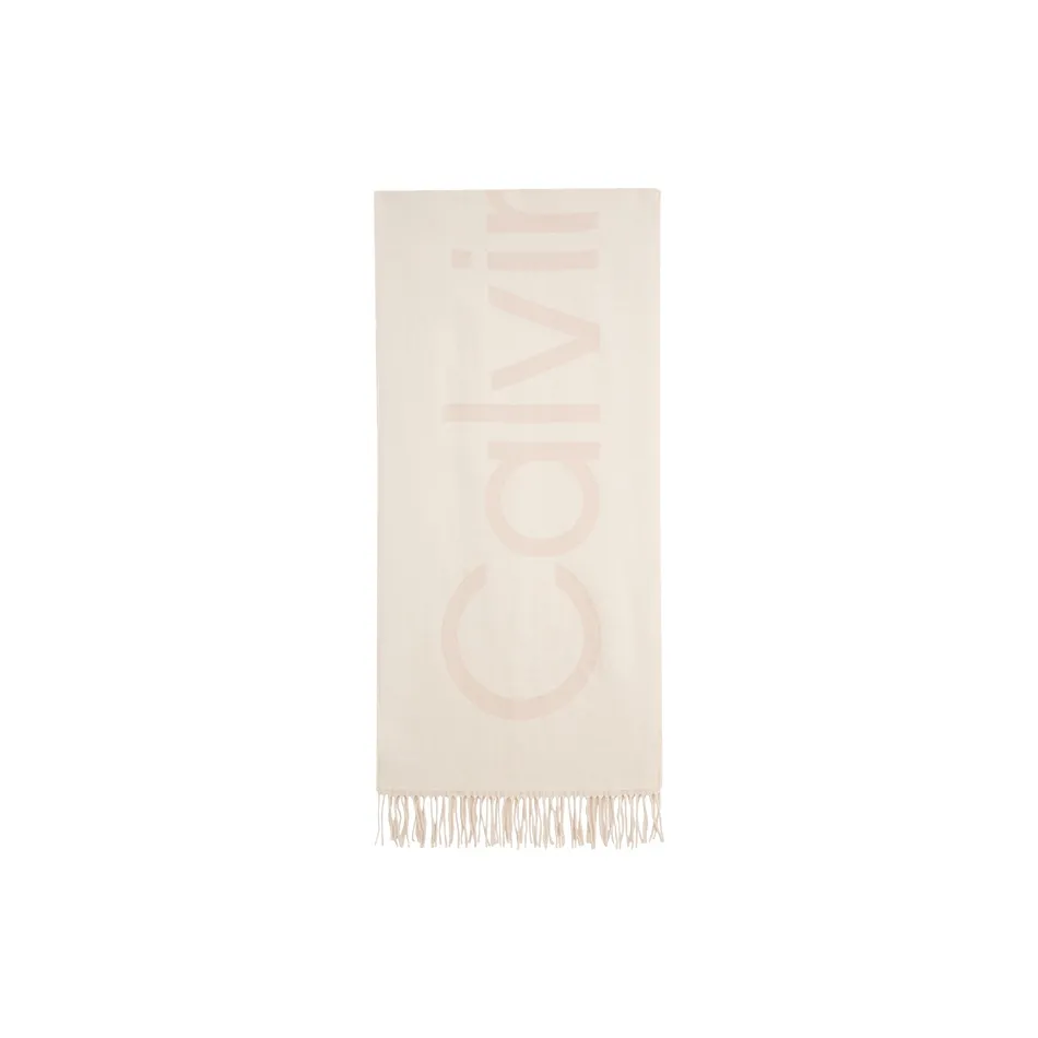 CALVIN KLEIN Knit Scarves Men's Cow Ivory
