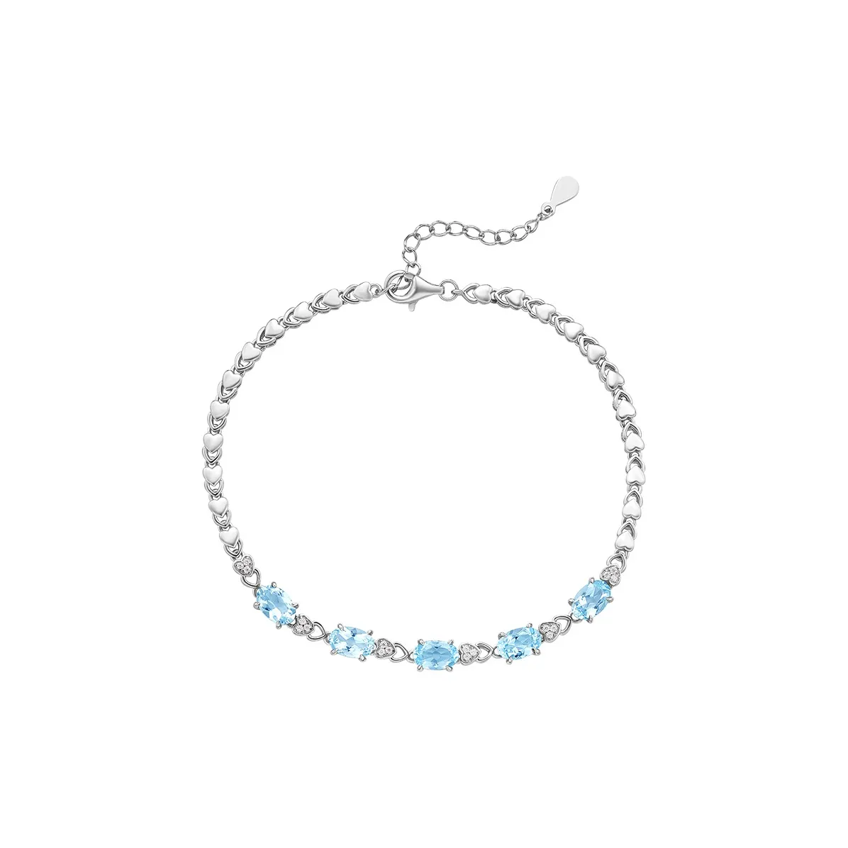 ME LUXE S925 Silver Vintage Elegant Elegance Fashion Versatile Bracelet Women's