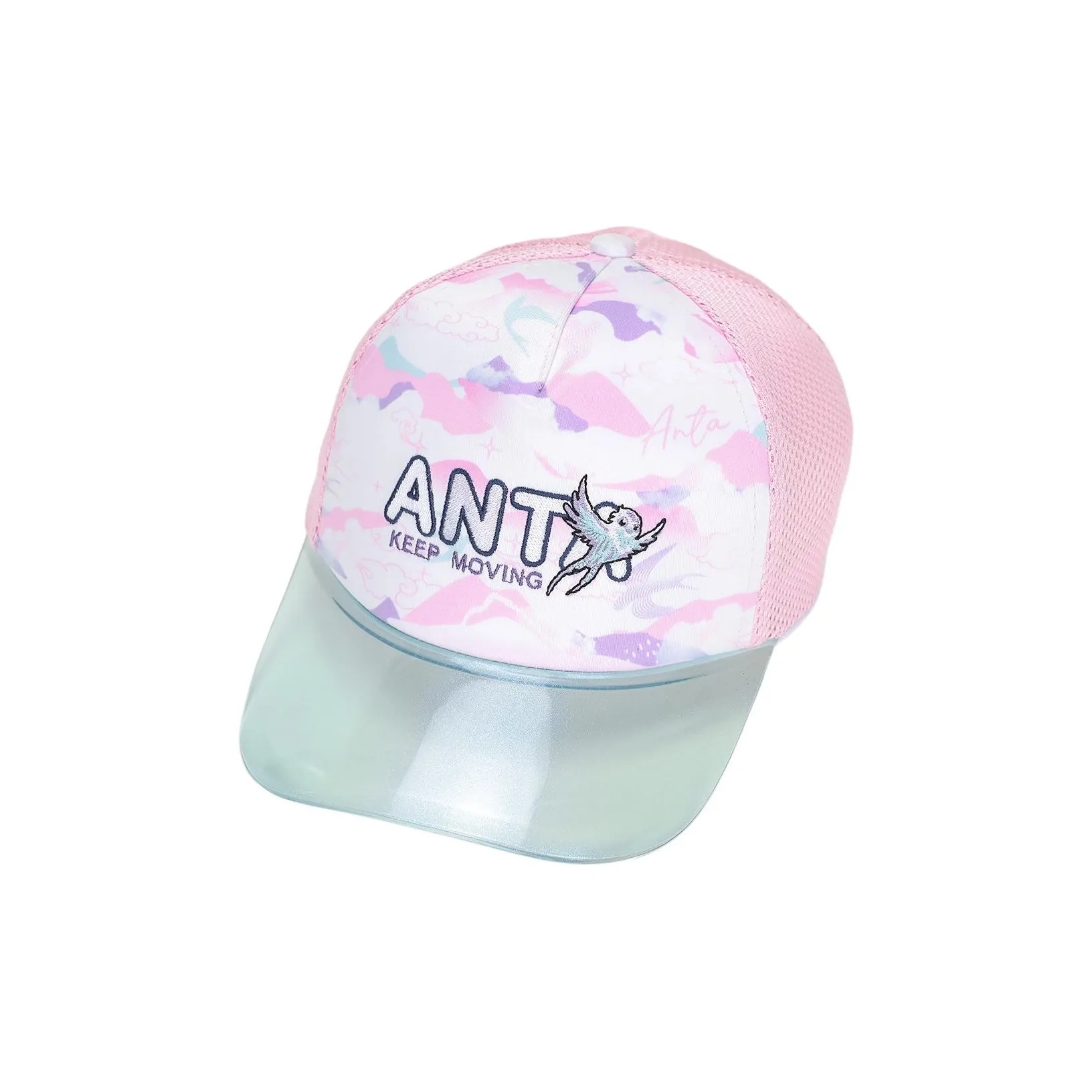 ANTA Хлопок Полиэстер Кепки Детские Розовые