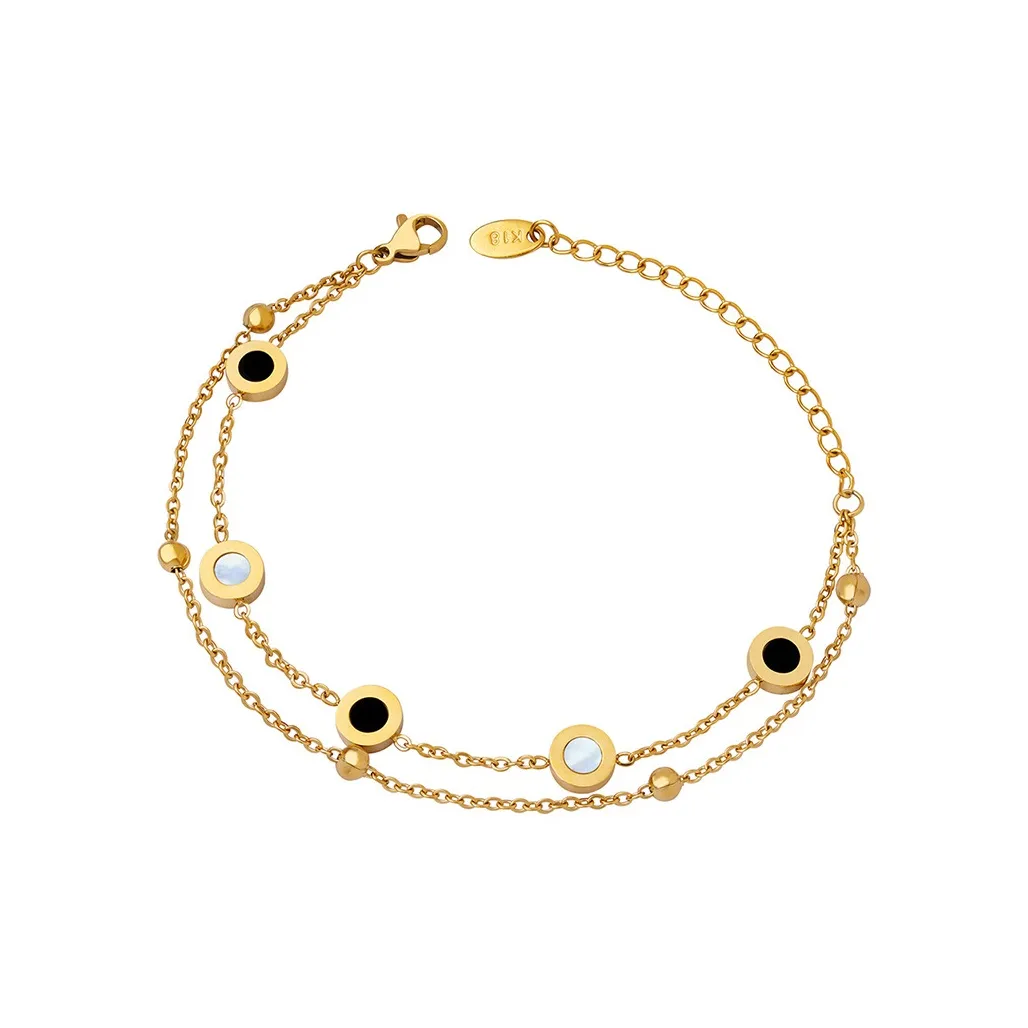 KING OF BLING Титановый стальной браслет женский Год Змеи удача