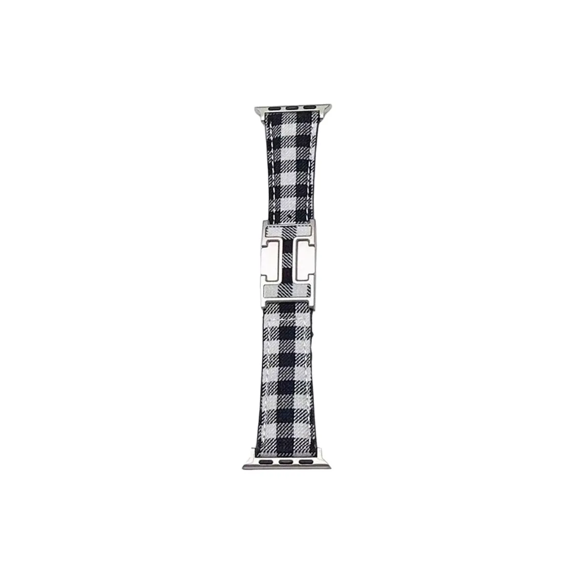 NCFCK Strap Apple Compatibility Plaid Material