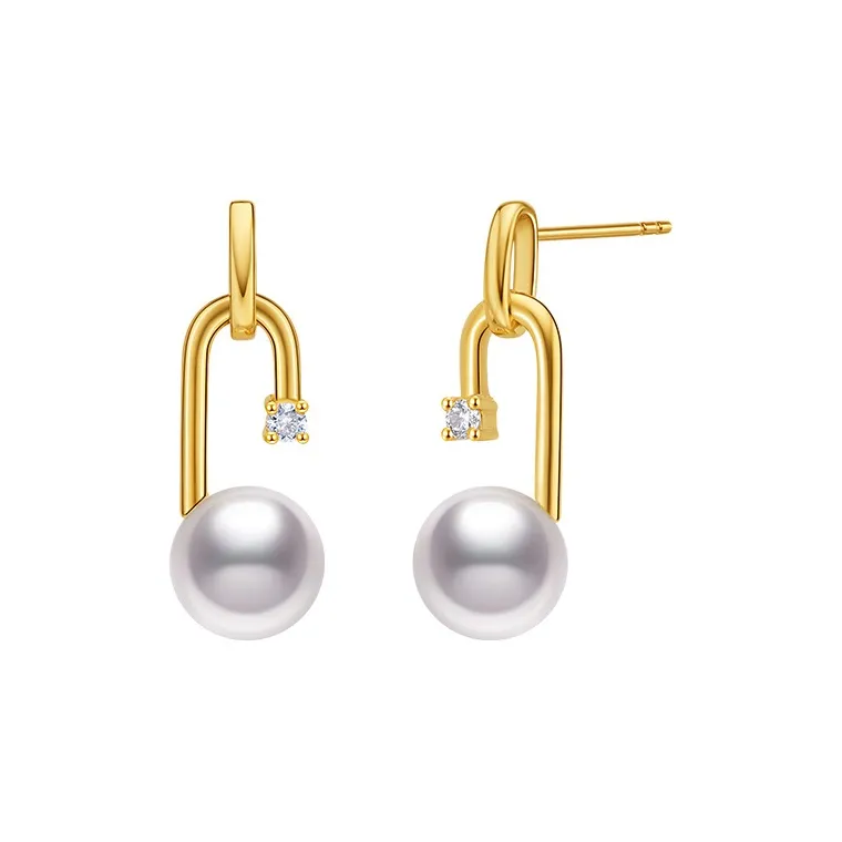 ME LUXE Saltwater Pearl Earrings Women's