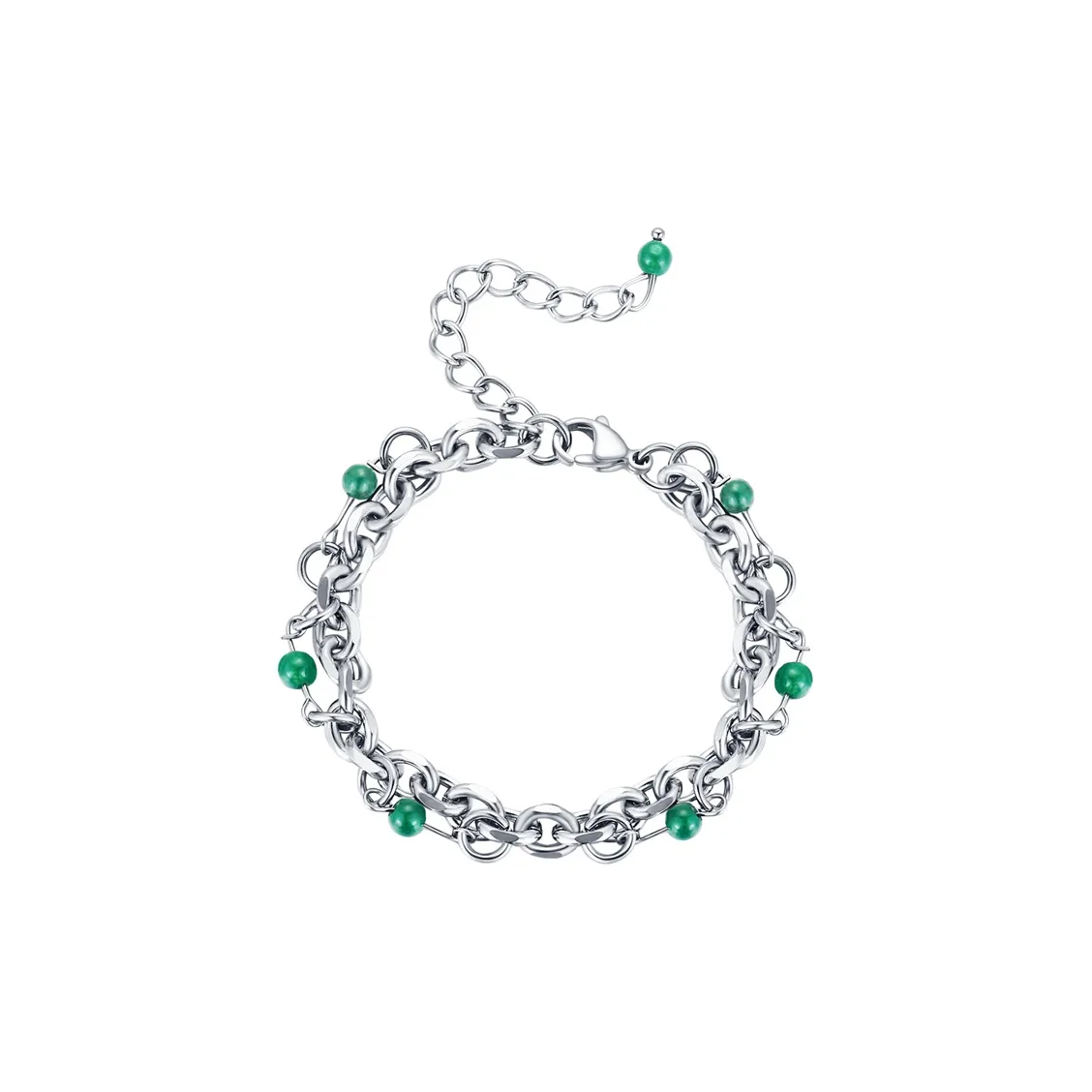 KING OF BLING Титановый стальной браслет для женщин Год Змеи