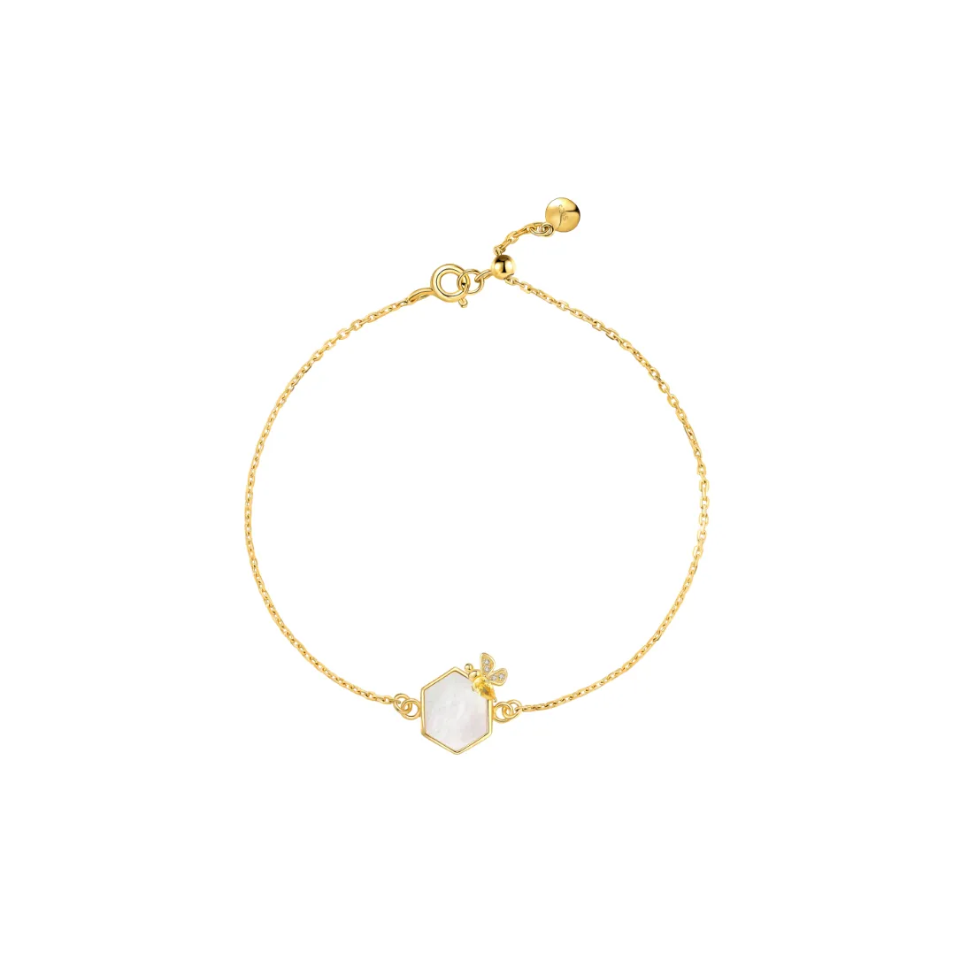 BABYBEI Mother Of Pearl Bracelets Women's