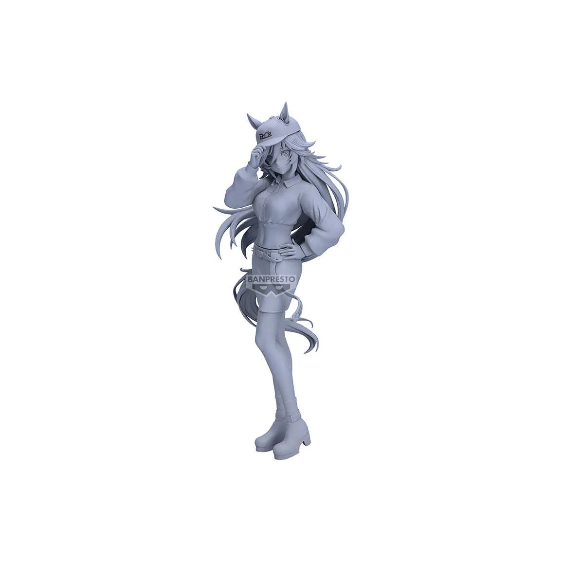 BANPRESTO Pretty Derby, Uma Musume Pretty Derby BoC'z Mr. C.B. Hats & Caps Team, Chimi Representative Bonus Gifts 20cm