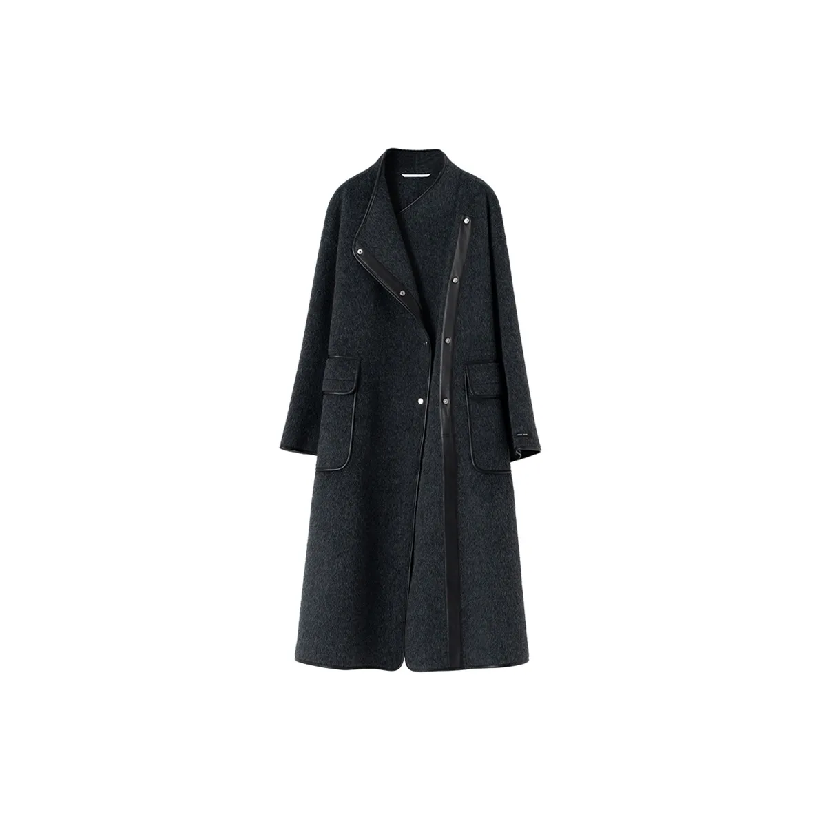 SOON FLOWER Coats Women's Black Gray Color