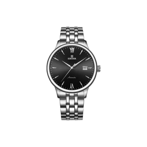 EBOHR Механический Movement Мужские EBOHR Master Collection Часы 42 мм Черные