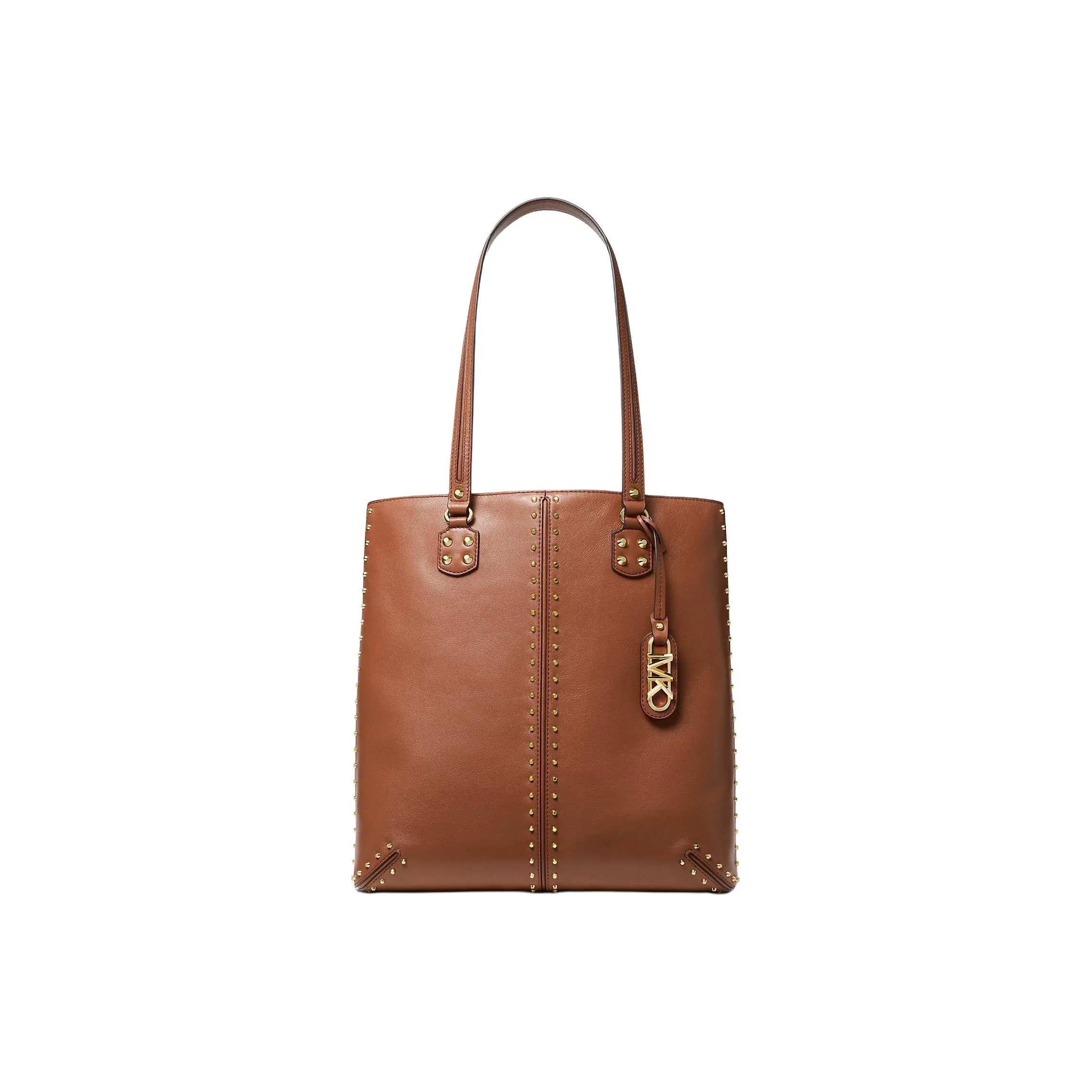 MICHAEL KORS Astor Leather Tote Bag, Shopping Bag, Shoulder Bag, Handbag Tubas Women's Brown