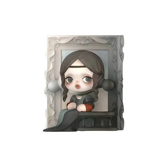 POP MART Коллаборация Edition Мона ЛИЗА Skullpanda × Музей Pudong OF Art Фигурки в масштабе 8,8 см