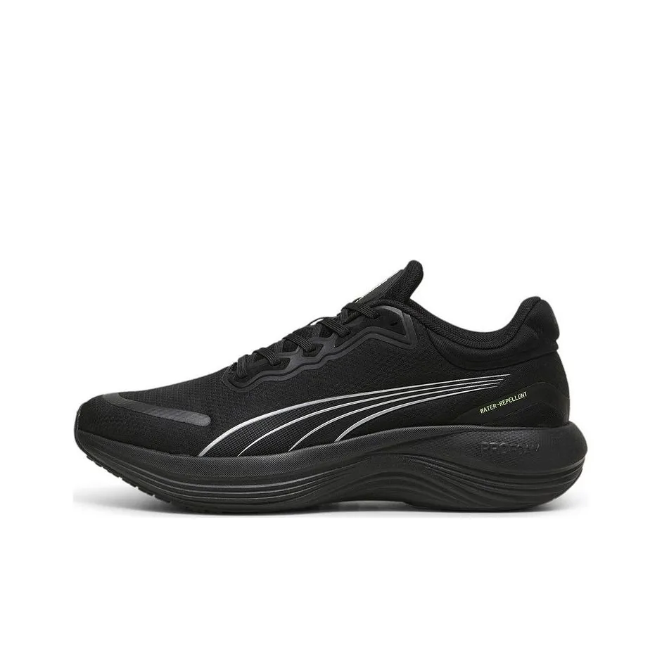 PUMA Scend Pro Slip-Resistant Abrasion-Resistant Low-Top Casual Running Shoes Unisex Black PUMA Scend Pro Слип-Резистентный Устойчивый к истиранию Низкий Топ Повседневные Беговые Кроссовки Унисекс Черный