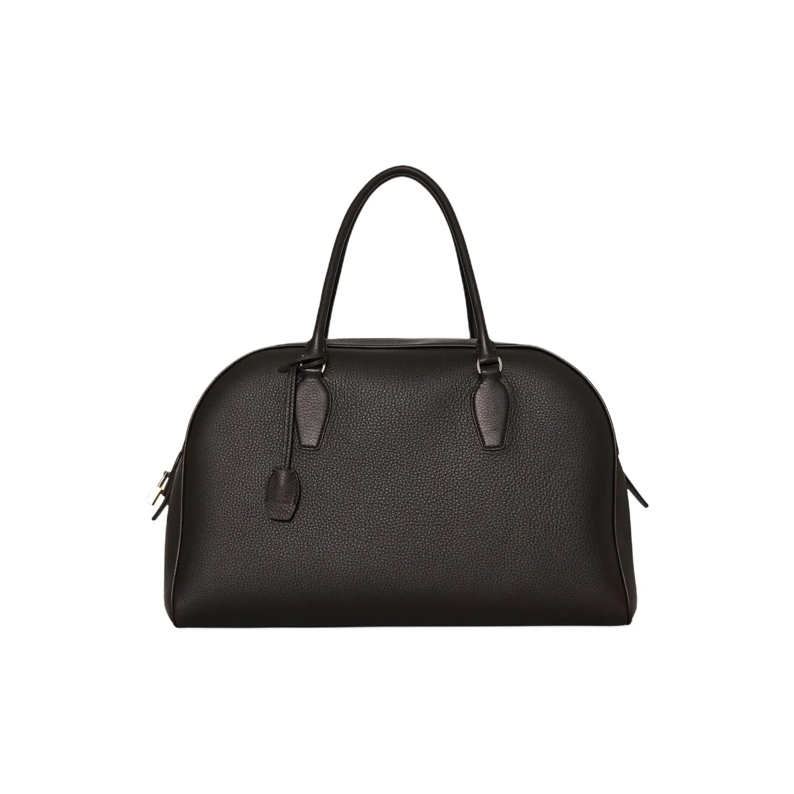 THE ROW India Calfskin Bowling Bag, Handbag Women's Woody Brown