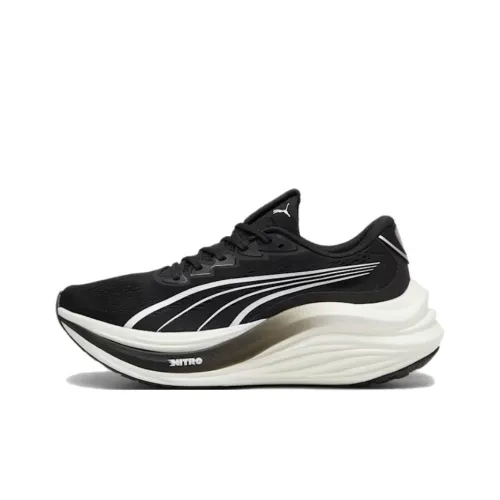 PUMA MagMax NITRO™ Беговые кроссовки Низкие Черный/Белый Мужские