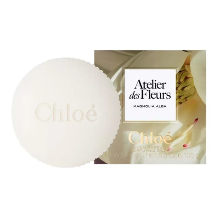 Chloe Atelier des Fleurs Magnolia Белое Мыло Охлаждающее и Освежающее Чистка 100г