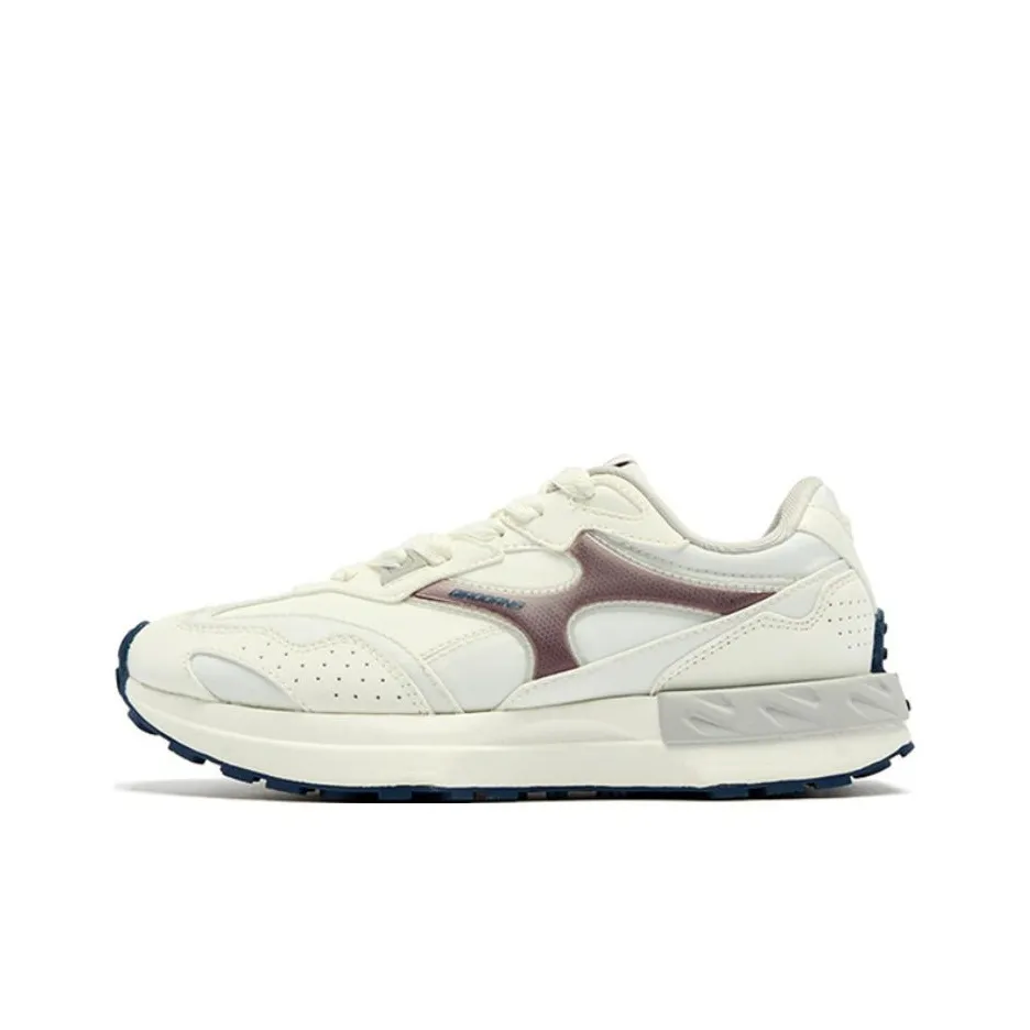 QIAODAN Противоскользящий устойчивый к истиранию низкий топ кэжуал женский белый красный синий