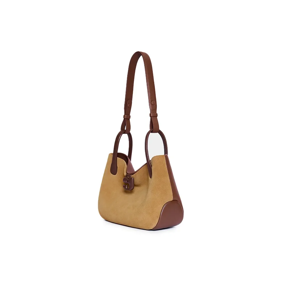 KUNOGIGI Top Grain Cow Leather Shoulder Bag Regular Women's Multicolor