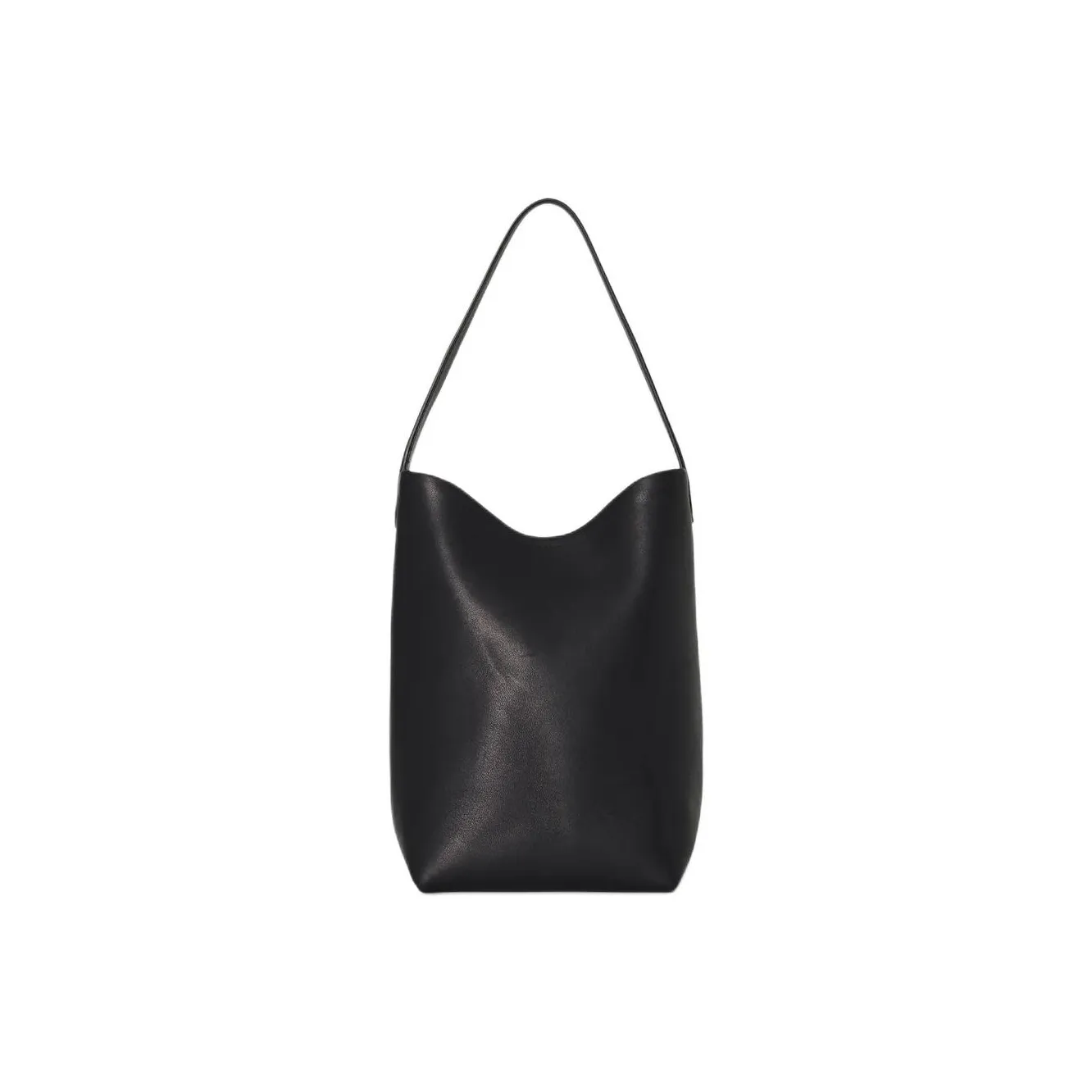 THE ROW N/S Park Calfskin Tote Bag, Shopping Bag, Handbag Small Size Women's Black
