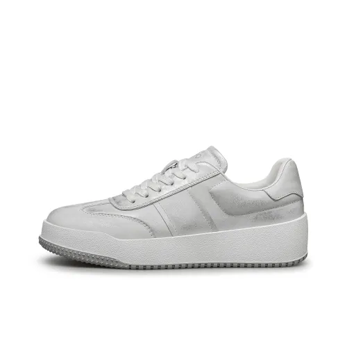 ZRO Кроссовки для скейтбординга Low Top Серебристо-серые Женские
