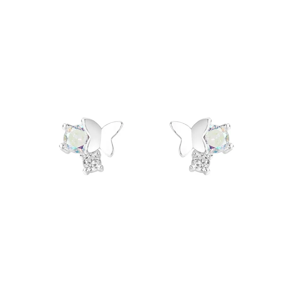 KILOH 999 Fine Silver Stud Earrings Women's