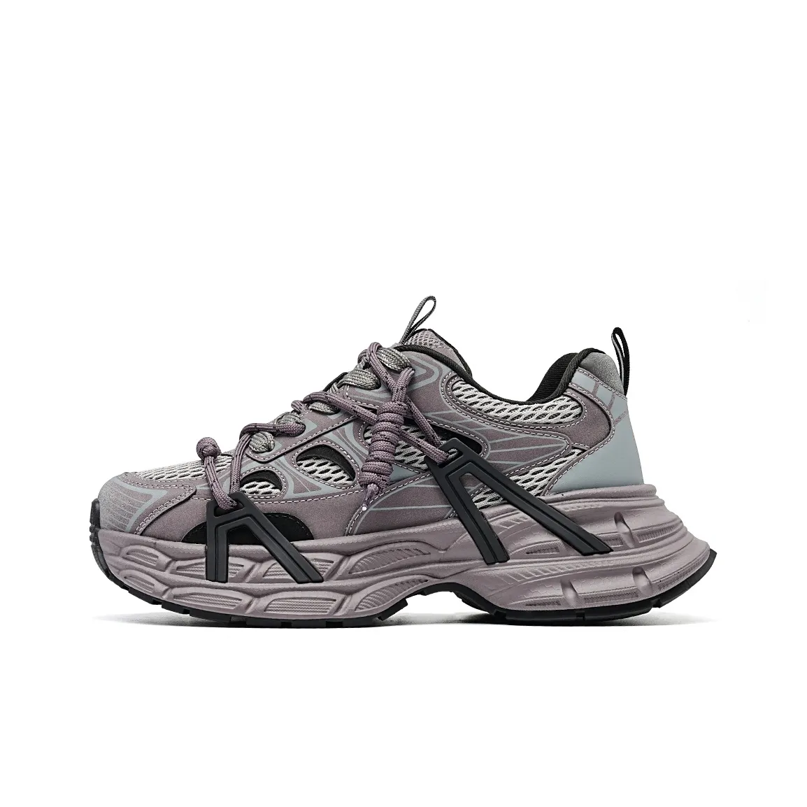 EBLAN Низкий топ кеды женские фиолетовые