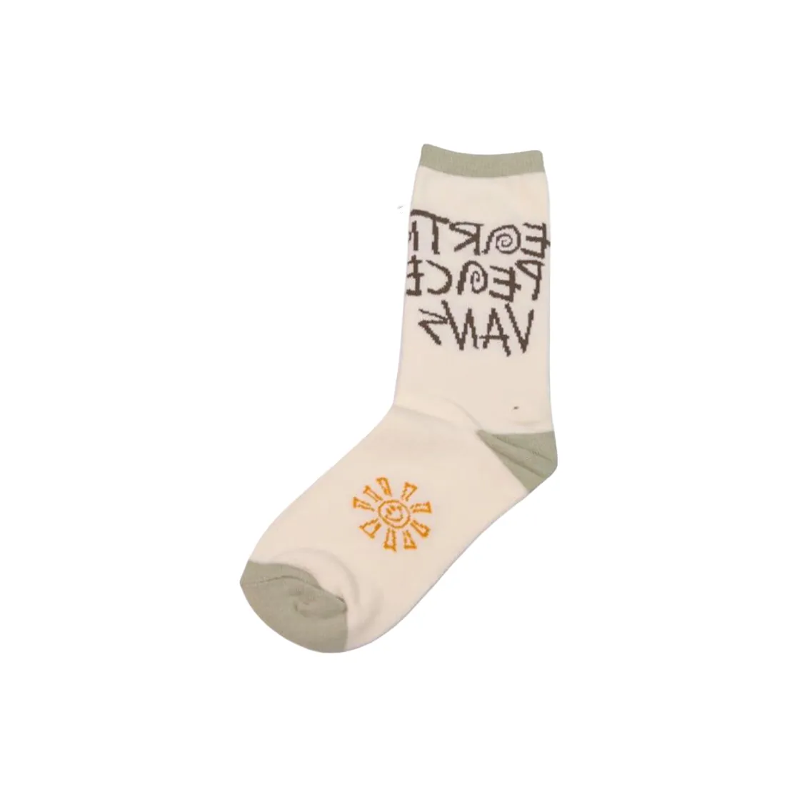 Vans Mid-Calf Socks Unisex 1 Pack Ecru