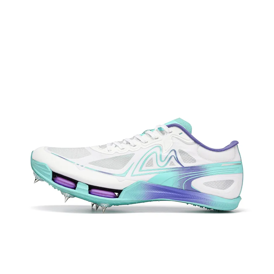 Sonic Cat Cushioning Anti-Slip And Wear-Resistant Low-Top Carbon Plate Sprint Running Shoes Unisex Glacier Blue