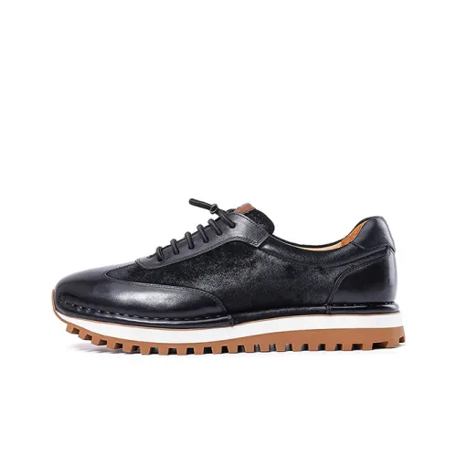 FRYE Мужские повседневные туфли Low Top Черные Мужские