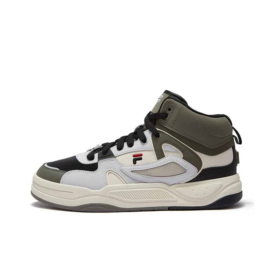 FILA FUSION BANK II Высокие Кроссовки для скейтбординга Мужские Серый Коричневый