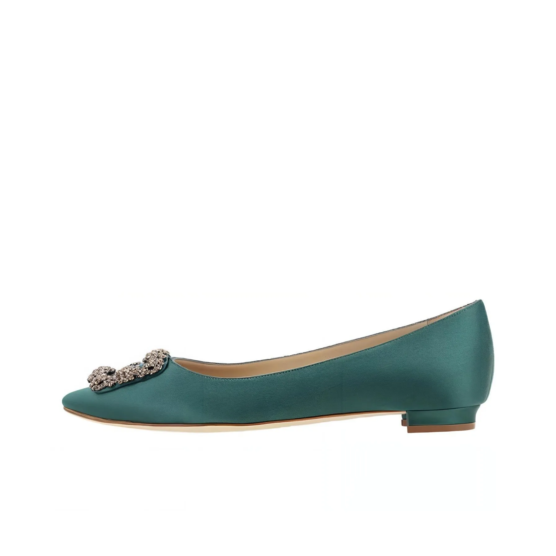MANOLO BLAHNIK Hangisi Women's Casual Shoes Women's Green