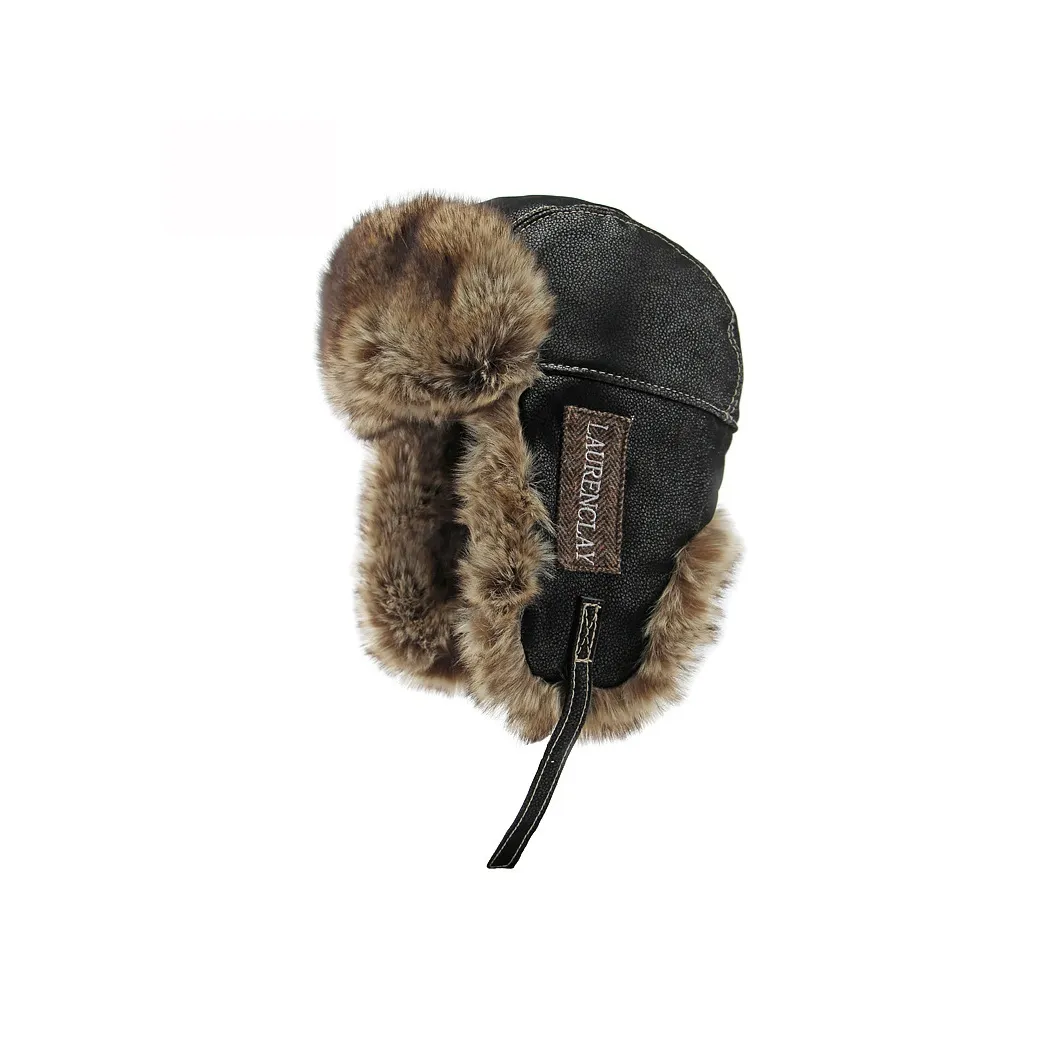CARDANRO Искусственная кожа Шапка-ушанка Унисекс
