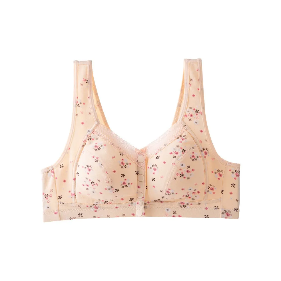 Pretty Lady Bra Women's Foundation Skin With Floral Pattern