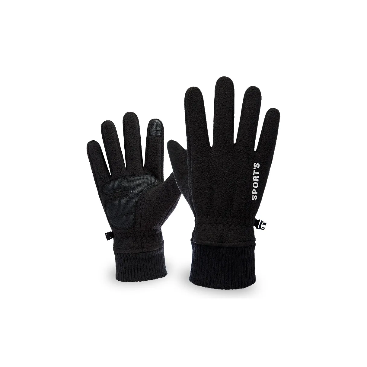 CARDANRO Флисовые вязаные перчатки унисекс