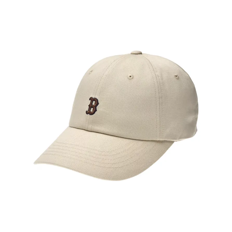 MLB Cotton Baseball Cap For Sun Protection Unisex Ecru