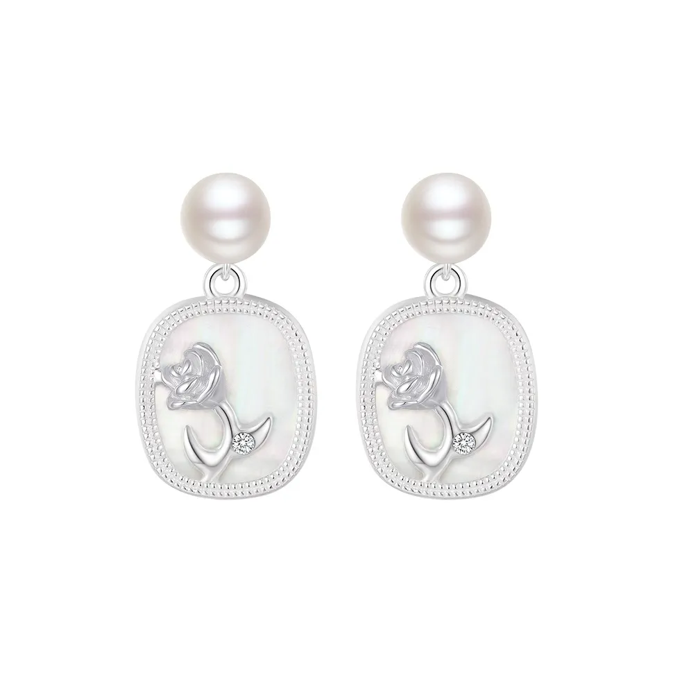 DESIGN CIRCLES S925 Silver Earrings Women's