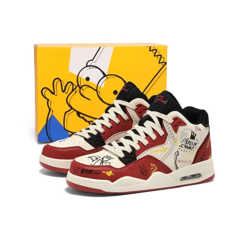 The Simpsons Кроссовки для скейтбординга High Top Унисекс